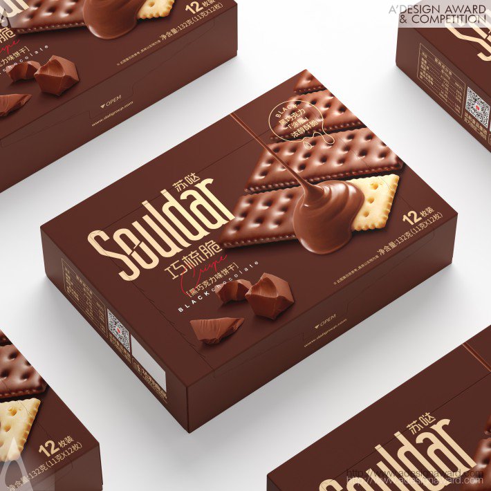 Souldar Cracker Packaging Design by Yeqin Chen