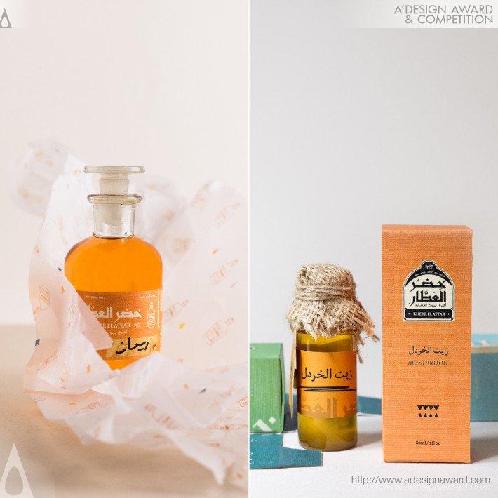 Nour elchourbaji - Khedr El Attar Brand Identity