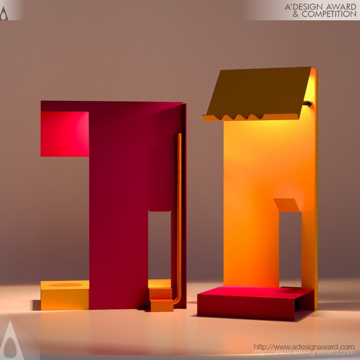 Multifunctional Table Lamp by Francesco Cappuccio