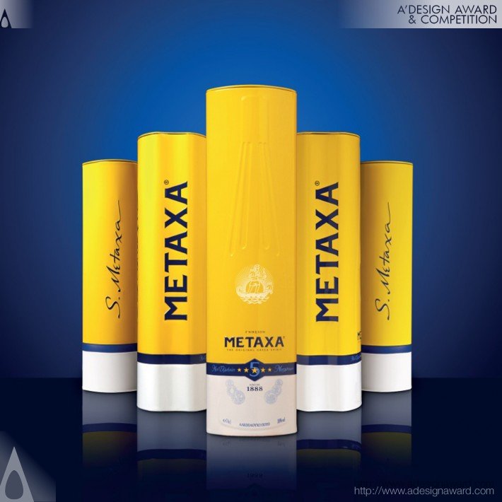 The House of Metaxa - Metaxa On-Metal Packaging Design