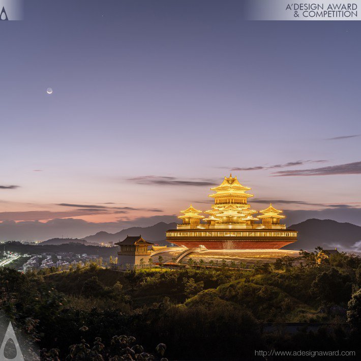 Maitreya Dharma Hall On Abandoned Mine by Guanghai Cui