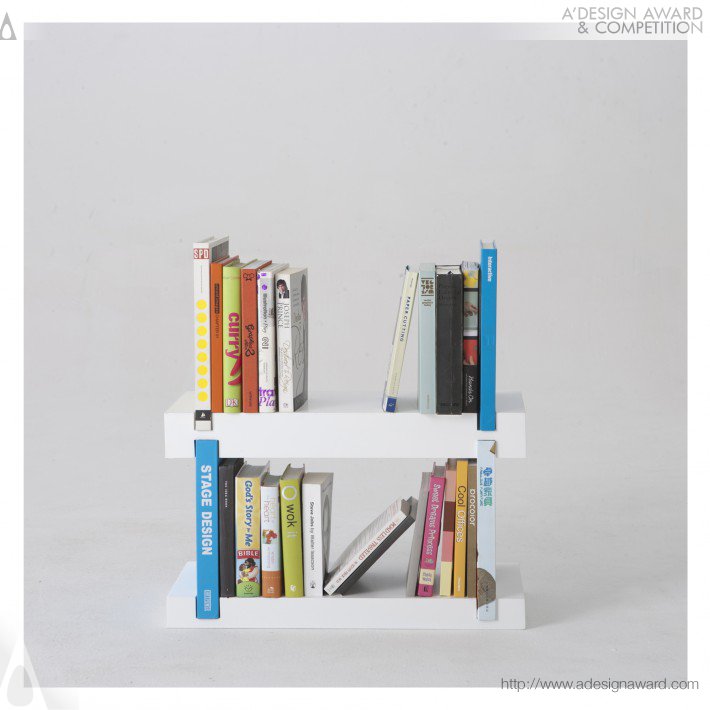 Minimal Bookshelf by Chan Hwee Chong