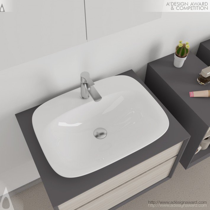 Countertop Washbasin by SEREL Ceramic Factory