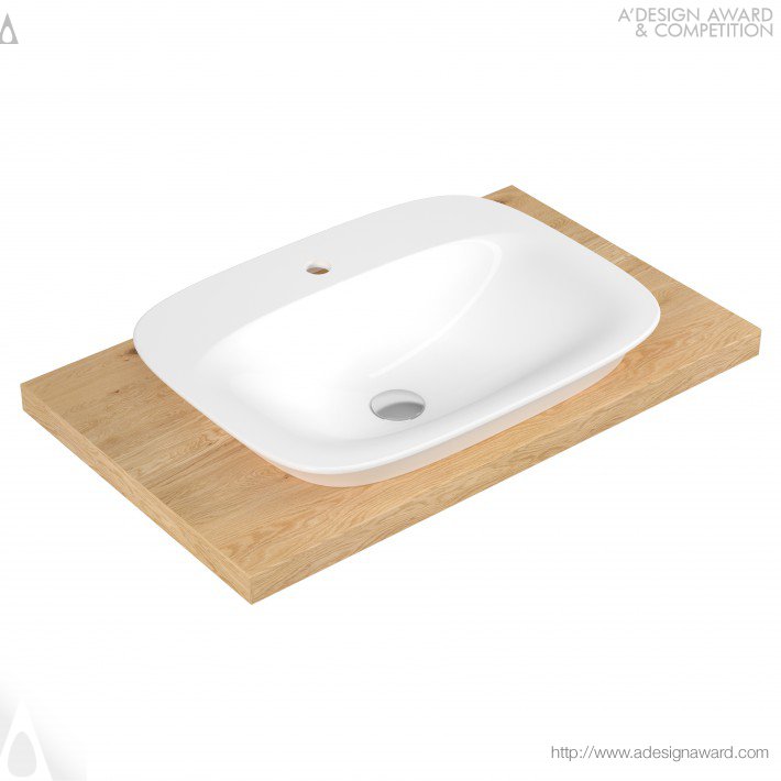 Serel Hera Countertop Washbasin by SEREL Ceramic Factory