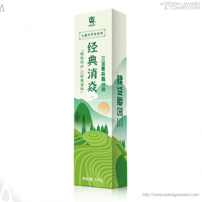 Longsheng Zhong - Landscape Toothpaste Package