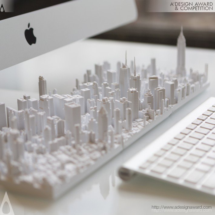 William Ngo and Alan Silverman - Microscape Accurate 3d Printed Scale City Models