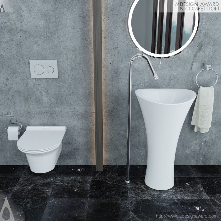 Freestanding Washbasin by SEREL Ceramic Factory