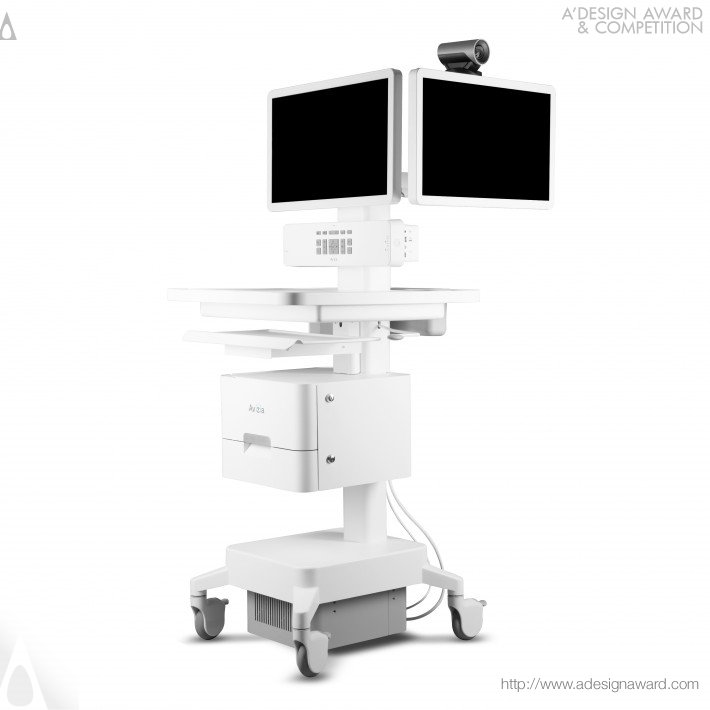 Ca750 Telemedicine Cart by Webster Brehm