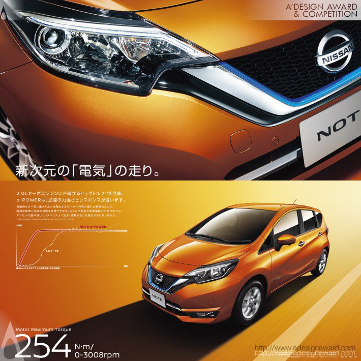 Nissan Note by E-graphics communications