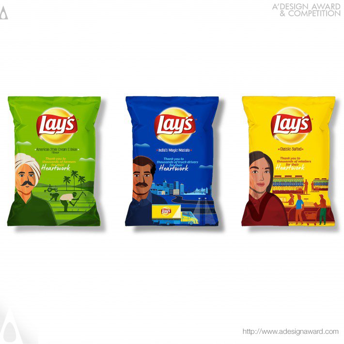 Lays Heartwork Campaign by PepsiCo Design and Innovation