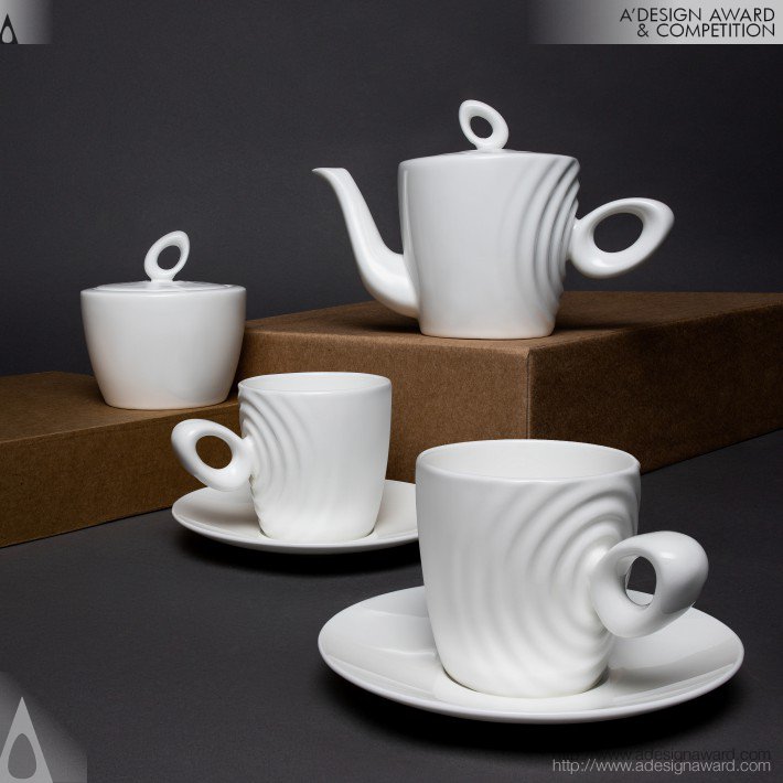 Attimo Tea Set by Mikhail Chistiakov