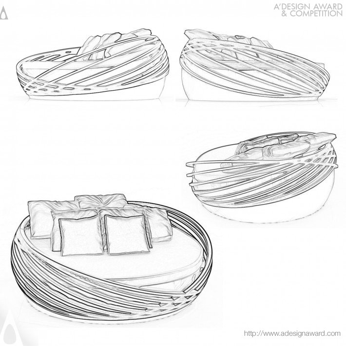 Mula Preta Design Loveseat