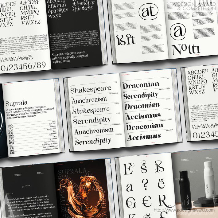 Suprala Font Family Typeface Specimen by Paul Robb
