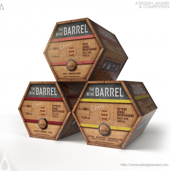 The Wine Barrel Classic Packaging by Antonia Skaraki