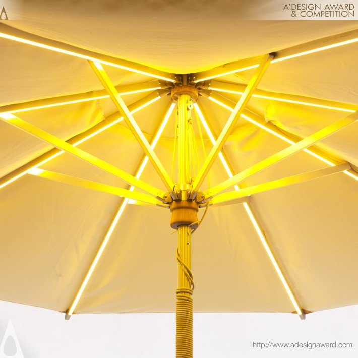 Terry Chow Led Parasol