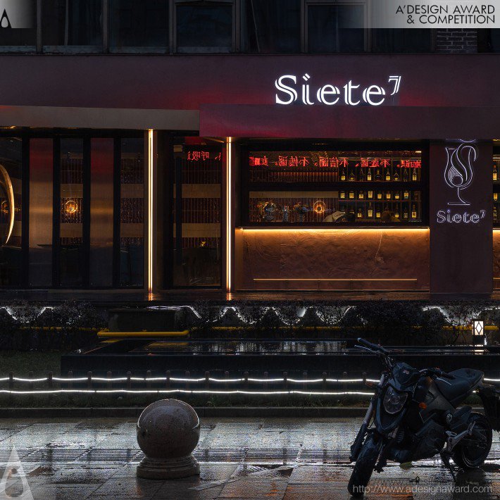 O&amp;O STUDIO Ltd - Siete7 Bar and Restaurant