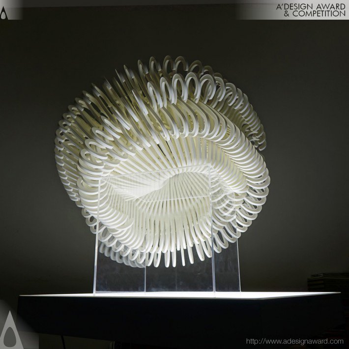 Tabletop Lighting Installation by Naai-Jung Shih