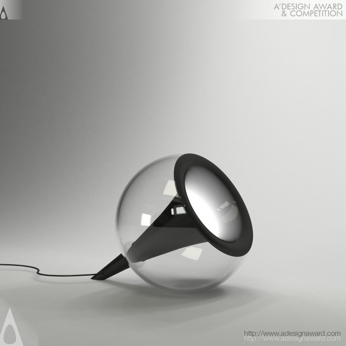 Black Hole Table Lamp by Tulin Atamer Karaagac