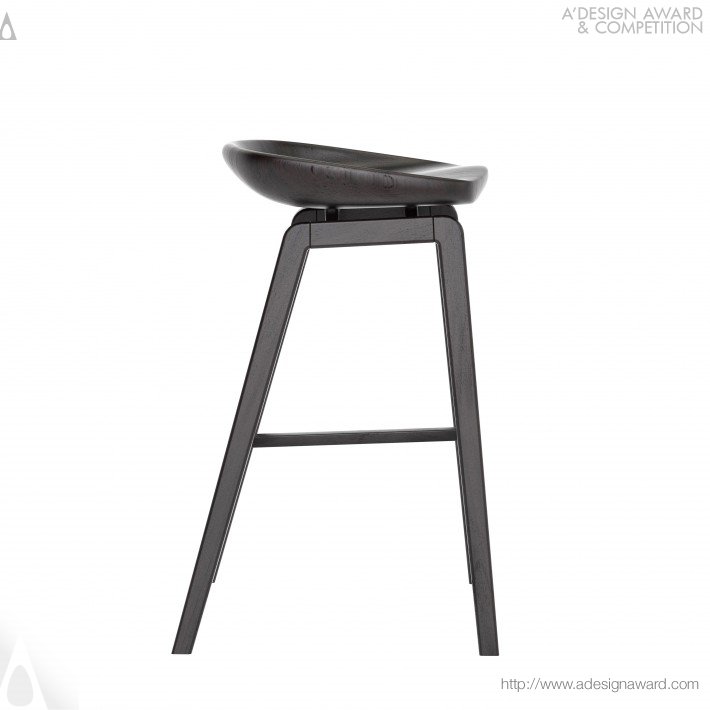 Cavalletta High Stool by Eduardo Baroni