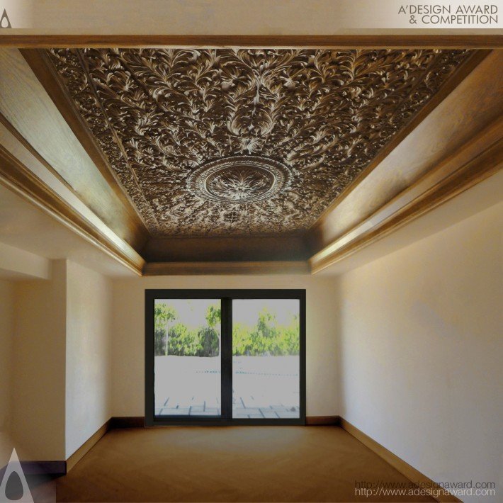 Dalia Sadany Handcrafted Classic Ceiling