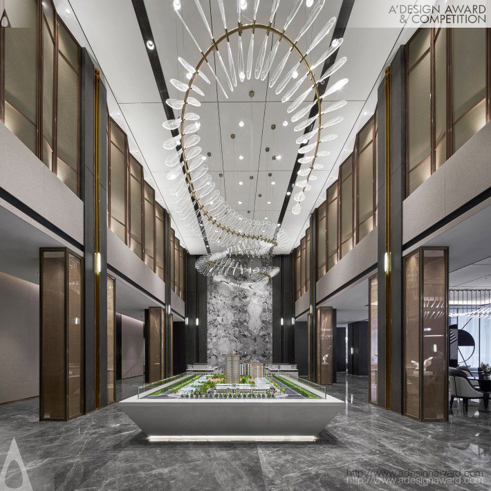 Chengdu Yuelanting Sales Center by Origin Accuracy Design