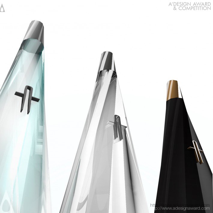 Elia Pittavino - Arcadia Italian Vodka (concept Bottle) Vodka Bottle