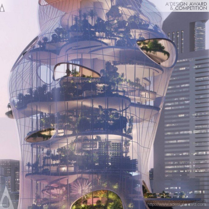 Vertical Resort Concept by Tara Metress