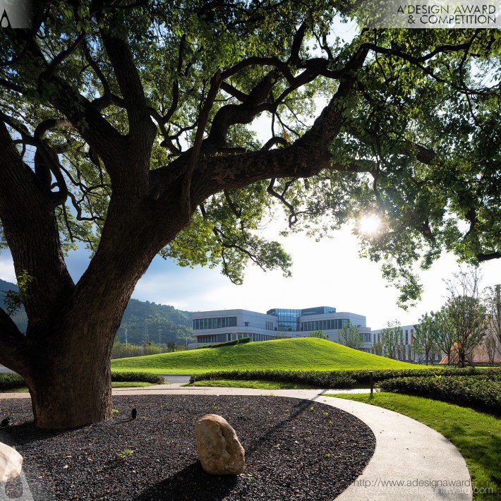 Ballistic Architecture Machine (BAM) - Longking Pro Environmental Campus Industrial Public Landscape