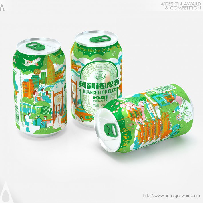 Jin Zhang - Huanghelou Beer Packaging