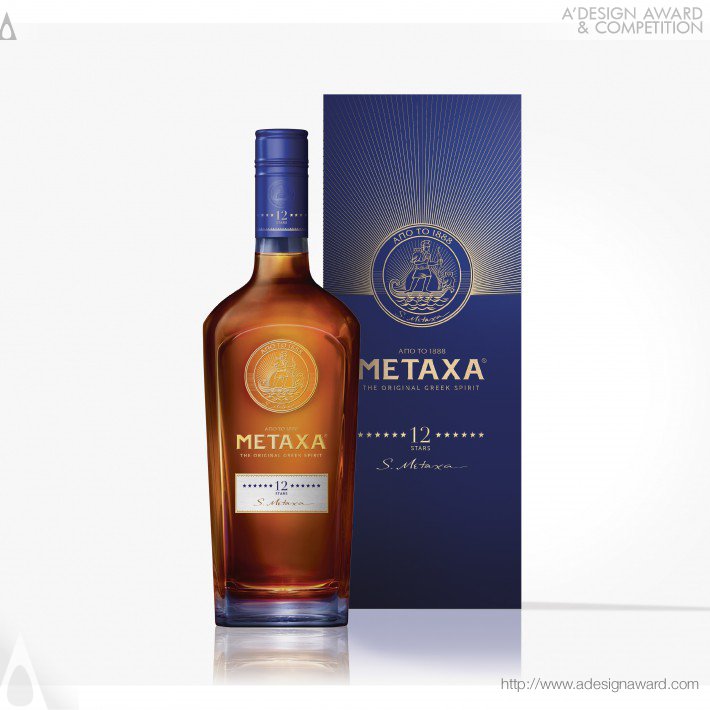 Metaxa 12 Stars Packaging Design by METAXA 12 Stars