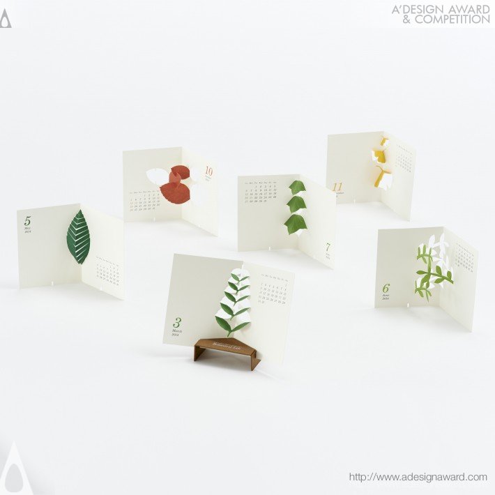 Calendar 2014 “botanical Life” Calendar by Katsumi Tamura