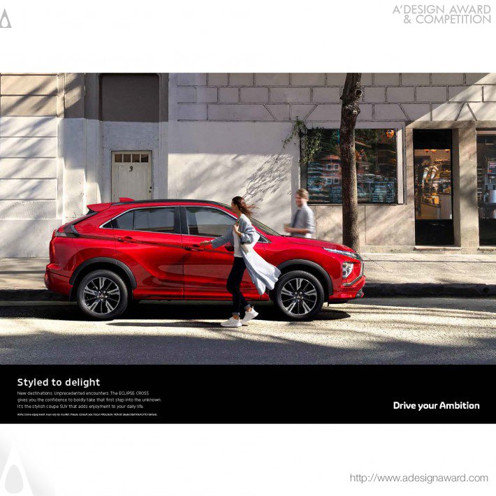 Noriko Hirai (Nina) - Mitsubishi Motors Eclipse Cross Brochures of Car Products and Functions