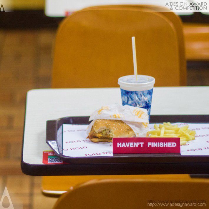 Paper Tray in Restaurant by Jieming Yu