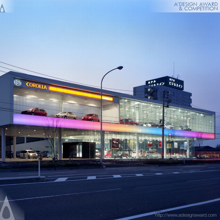 Car Showroom and Garage by Tetsuo Kawabe