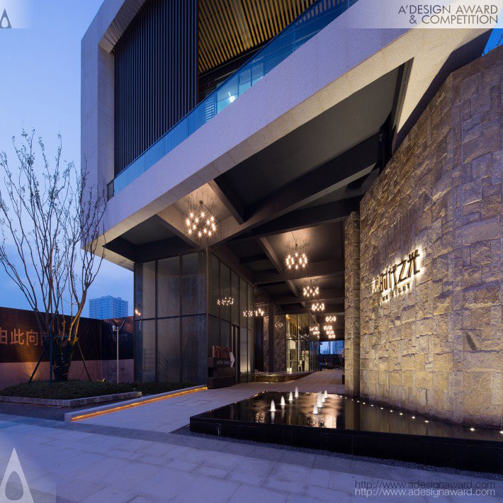 Hefei Vanke Sales Center It Is a Sales Center by Raynon Chiu