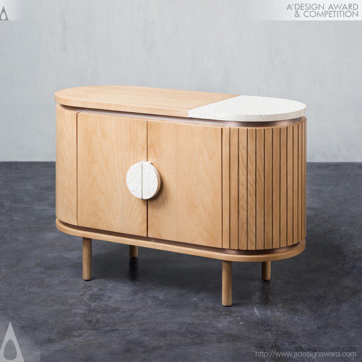 Odgen Credenza Cabinet by Carolina Arsad