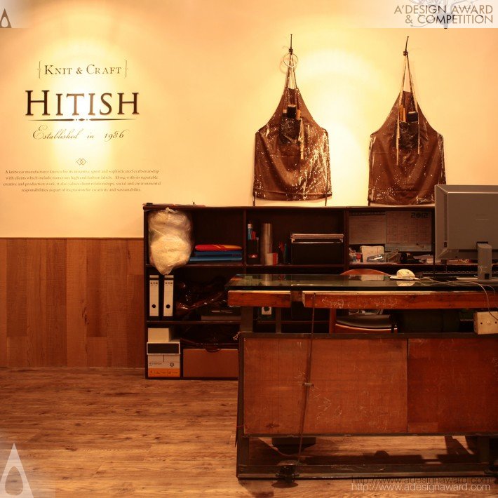 Chun Kai, Kyle Chan - Vintage Tailor&#039;s Room Office Design