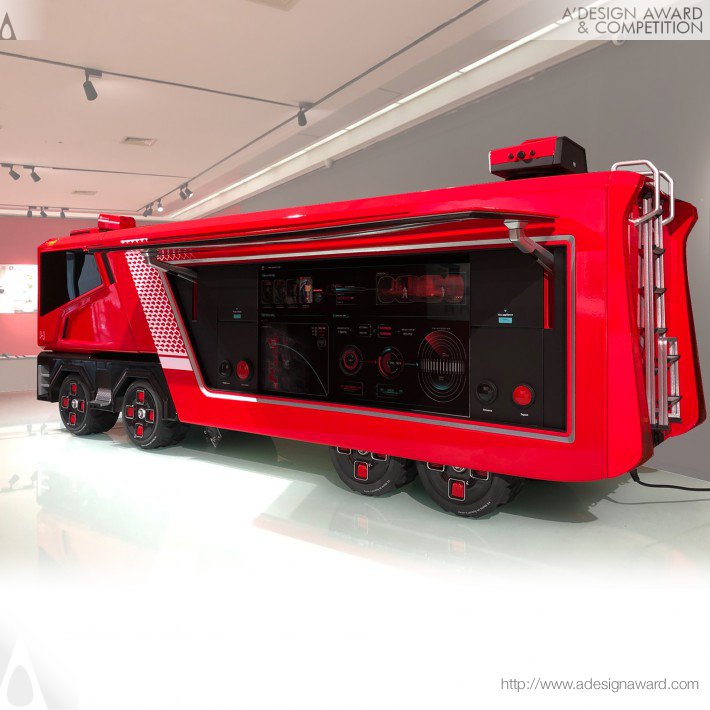 Fire Truck by Bomu Xue