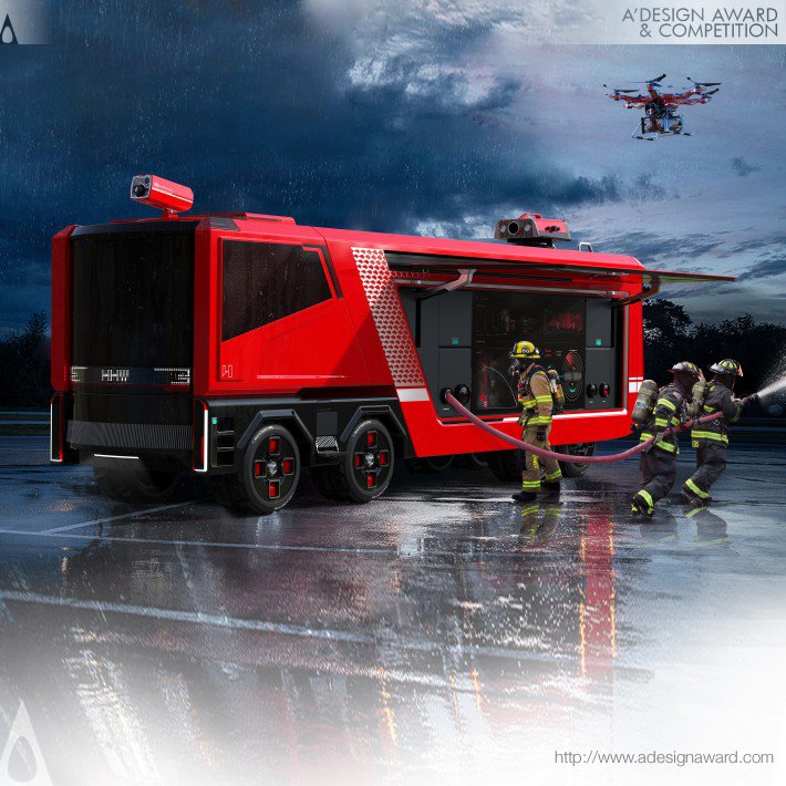 Hero Fire Truck by Bomu Xue