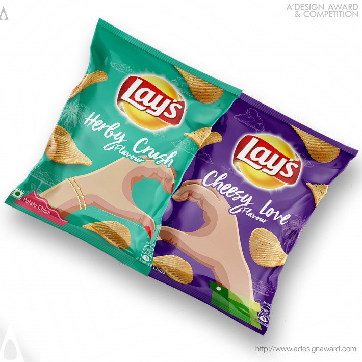 Lay&#039;s Love Packaging by PepsiCo Design and Innovation