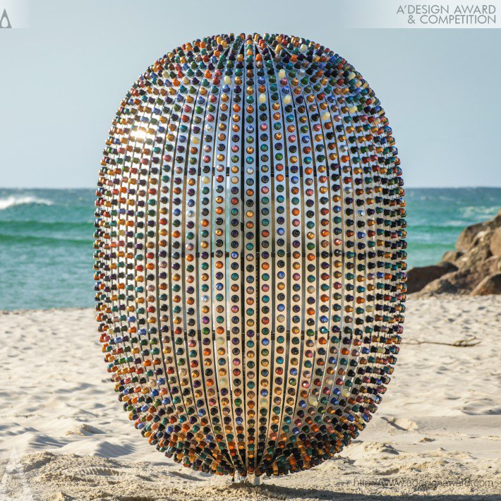 Superegg Sculpture Installation by Jaco Roeloffs