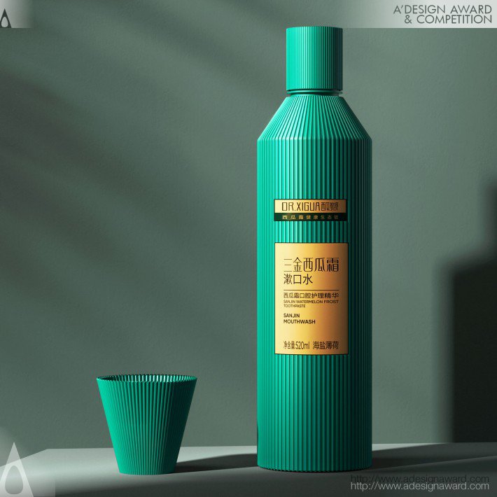 Xin GaoWei - Professor Watermelon Mouthwash Packaging