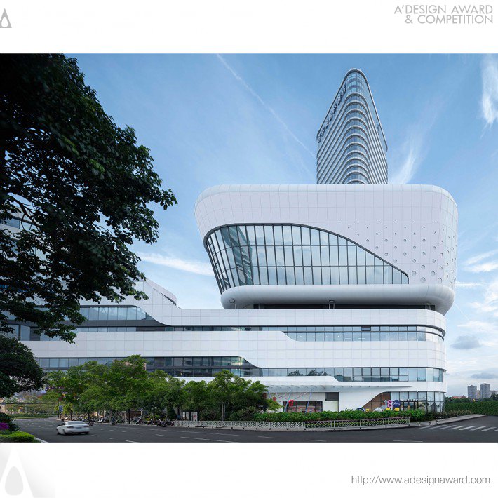 The Rhythm of Pure White: Hhicc Plaza by Allan Ting