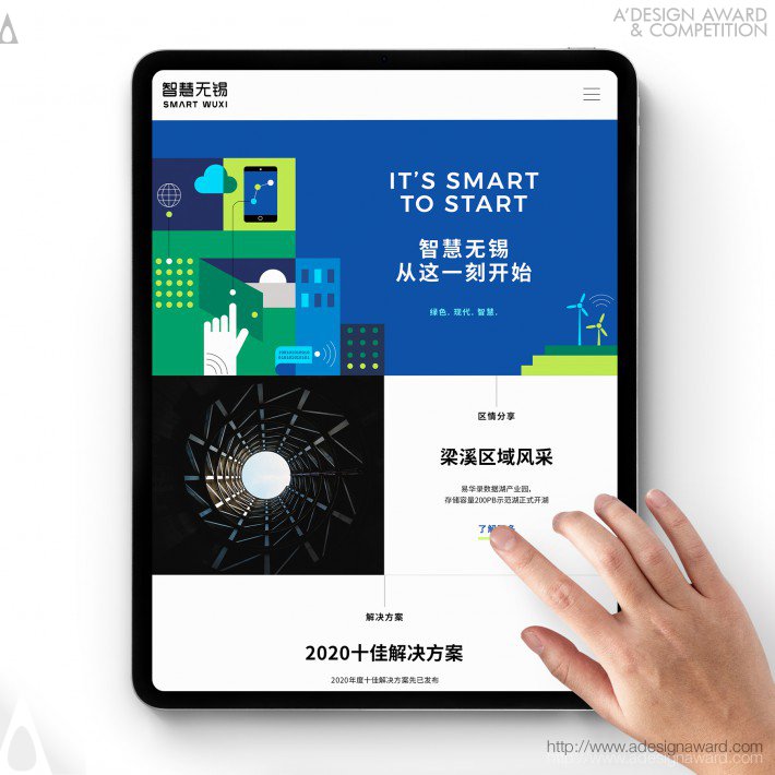 Xiner Zheng - Smart Wuxi Website