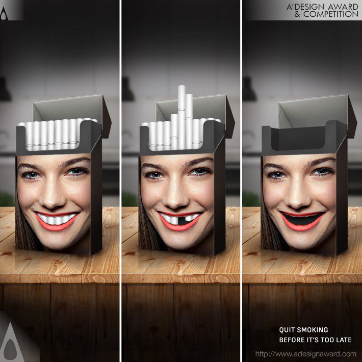 Tobacco Teeth Anti-Smoking Advertising by Miroslav Vujovic