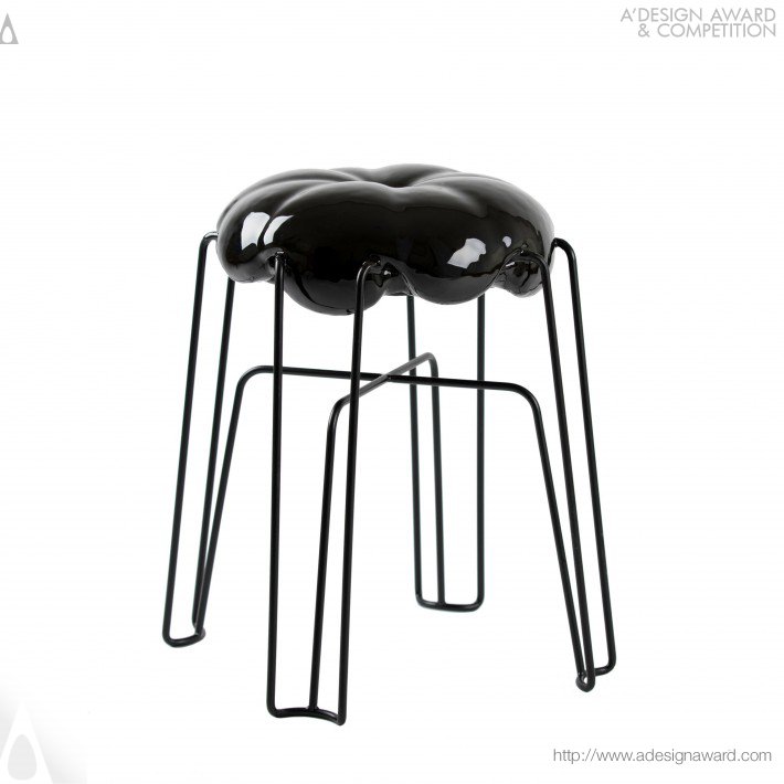 Marshmallow Stool by Paul Ketz