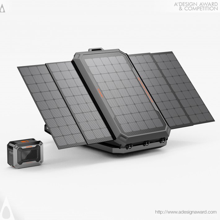 Jackery Explorer Charging System by Shenzhen Hello Tech Energy Co.,Ltd