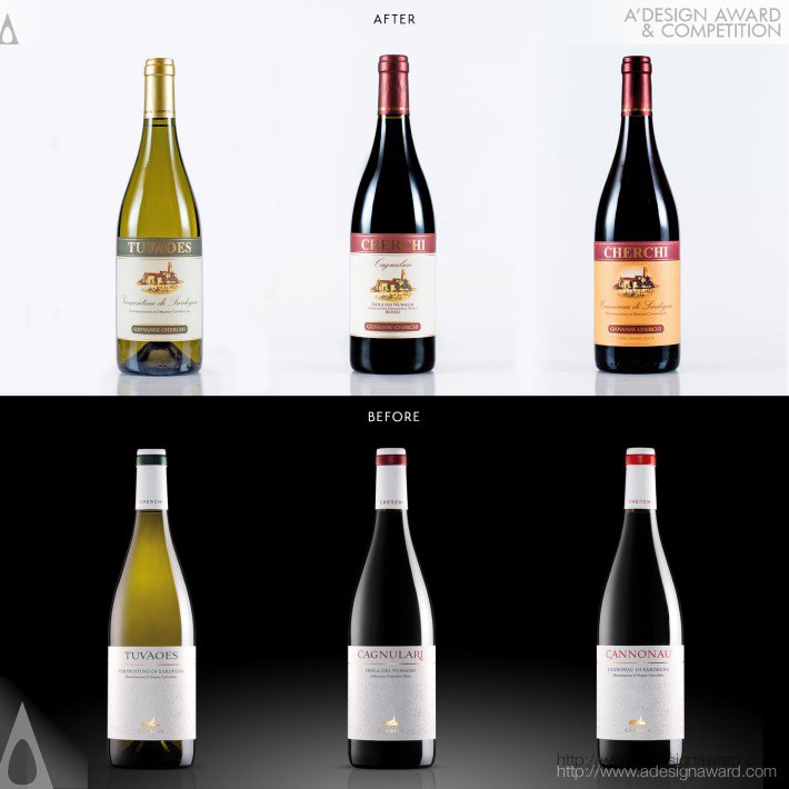 Giovanni Murgia Wine Labels Design