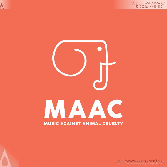 Music Against Animal Cruelty (maac) Logo by Katrina Stevens