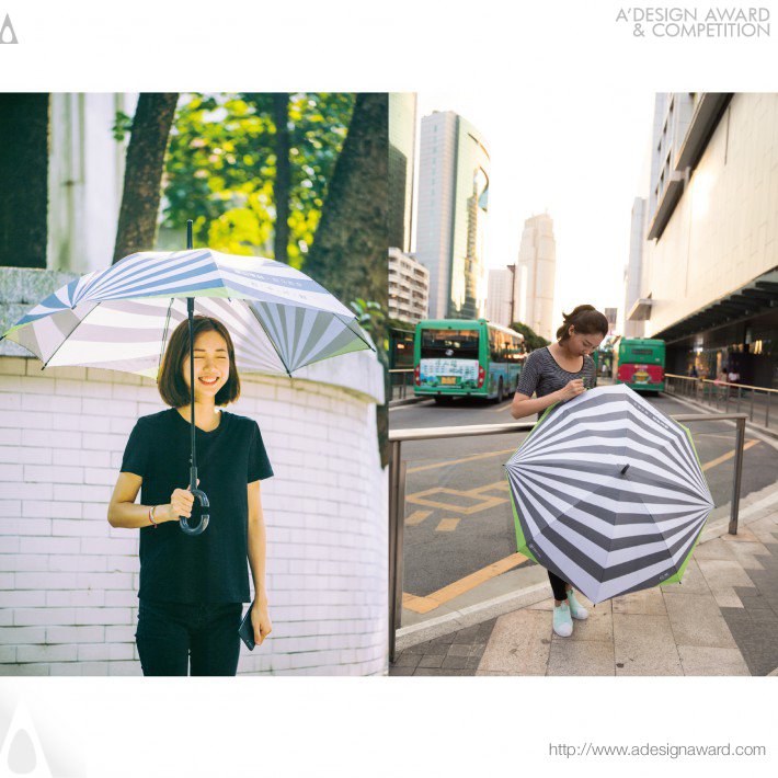 Sharing Umbrella by Qin Zhen
